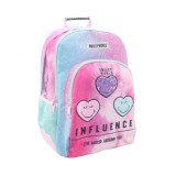 Luna Smiley World lekerekített iskolatáska, hátizsák 33x16x45cm