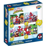 Luna: Spidey 4 az 1-ben 12-15-20-24 db-os puzzle