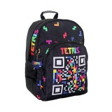 Luna Tetris lekerekített iskolatáska, hátizsák 33x16x45cm