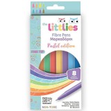 Luna The Littles: Pasztell színek 8db-os vékony hegyű filctoll szett