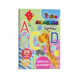 Luna The Littlies: ABC színező 24 oladalas 50 matricával A4