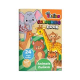 Luna The Littlies: Állatos színező 24 oladalas 50 matricával A4