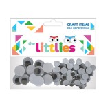 Luna The Littlies: Műanyag szemek 40 db-os szett 20x15mm és 20x20mm-es méretben