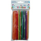 Luna The Littlies: Színes fa kreatív pálcika 40db-os szett