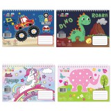 Luna The Littlies vázlatfüzet 40 lapos 17x24cm négyféle változatban