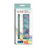 Luna The Littlies: Vízfesték 12db pasztell színnel és ecsettel