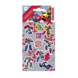 Luna Transformers robotok 3D pufi matrica szett 10x22cm-es íven