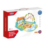 Luna Vidám játszószőnyeg állatos csörgőkkel bébiknek