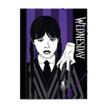 Luna Wednesday gumis mappa 25x35cm