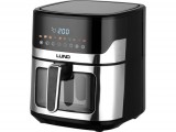 LUND airfryer olaj nélküli, forró levegős fritőz 6,5 l 1600W