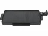 LUND Asztali elektromos grill 2000 W, 49 × 27 cm, sima és bordázott lappal (67453)