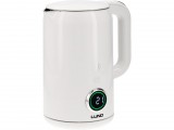 LUND Elektromos vízforraló hőmérséklet-szabályozással, 1,7 l, 2200 W, fehér (68223)