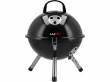 LUND Hordozható faszenes grill Ø29 cm-es ráccsal, fedeles, 32 cm (99922)