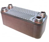 LUPI Lemezes hőcserélő 30 lemez 66 kW 2x3/4" és 2x1/2" külső csatlakozással