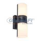 LUTEC 5198102118 CYRA Fali LED lámpatest mozgásérzékelővel, 24W 1000Lm 3000K IP54