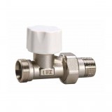 Luxor 1/2˝*(24x19) RD211 termosztatikus rad.szelep, egyenes, kézikerékkel, műa./rézcsőhöz (24x19)