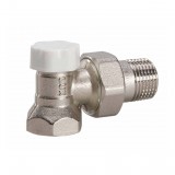 Luxor 1/2˝ radiátor visszatérő torló szelep DS122 sarok kivitel