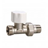 Luxor 1/2˝ RD201 termosztatikus rad.szelep, egyenes, kézikerékkel