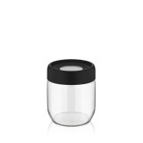 Luxplastic IRIS C-00114 Ring üveg tároló 425ml, fekete, elfántcsont vagy szürke színű