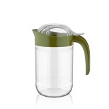 Luxplastic IRIS C-00130 Alegre olaj és ecet kiöntő üvegkancsó  660ml, zöld