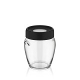 Luxplastic IRIS C-00138 Ring üveg tároló 580ml, fekete, elfántcsont vagy szürke színű