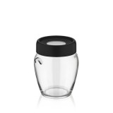 Luxplastic IRIS C-00138 Ring üveg tároló 580ml, fekete, elfántcsont vagy szürke színű (C-00138)