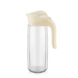 Luxplastic IRIS C-00236 Amfora Polygon üvegkancsó 1.600ml, fekete vagy elfántcsont színű