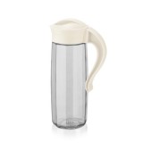 Luxplastic IRIS C-00317 Domi Polygon üvegkancsó 1.600ml, fekete vagy elfántcsont színű