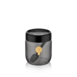 Luxplastic IRIS C-00361 Black Pearl üveg tároló 425ml (C-00361)