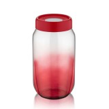 Luxplastic IRIS C-00426 Rainbow piros üveg tároló 1.000ml