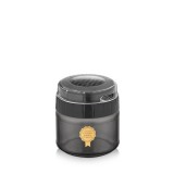 Luxplastic IRIS C-00507 Black Pearl reszelő üveg tárolóval 300ml (C-00507)