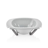 Luxplastic IRIS L-00675 kihúzható fogójú szűrő, szürke, bézs vagy kék-zöld színű