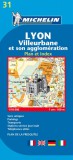 Lyon térkép - Michelin 31