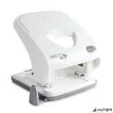 Lyukasztó, kétlyukú, 40 lap, könnyített lyukasztás, antibakteriális, RAPESCO "ECO X5", fehér