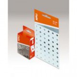 Lyukerősítő gyűrű, 13 mm átmérő, APLI, átlátszó [240 db]