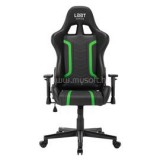 L33T Gaming Energy Gamer szék - (PU) Zöld (160364)