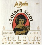 La Bella 40PT húrgarnitúra akusztikus gitárra