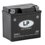 Landport YTX5-3 (YTX5L-BS) 12V 4Ah gondozásmentes AGM (zselés) motor akkumulátor
