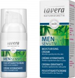 lavera Men Sensitive bőrtápláló, hidratáló arckrém férfiaknak, bio bambusszal és bio ginkgoval 30 ml