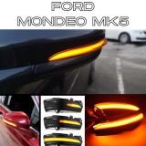 LEDtech Ford Mondeo MK5 Vignale 2014 - től dinamikus LED - LEDES Tükör Index futófényes tükörindex 5220427 5220431✔️