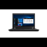 Lenovo Thinkpad P17 (Gen2) - 17.3" FullHD IPS, Core i7-11800H, 16GB, 512GB SSD, nVidia RTX A2000 4GB, Windows 10 Professional - Fekete Üzleti (20YU001UHV) - Notebook