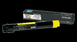 Lexmark Optra C950/X950de/X952de/X954de sárga TONER, 24K (eredeti)