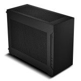 Lian Li A4-H20 X3 PCIe 3.0 táp nélküli Mini-ITX ház fekete (4718466011510) - Számítógépház