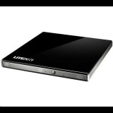 LITEON SATA külső DVD író USB fekete (eBAU108) (eBAU108) - Optikai meghajtó