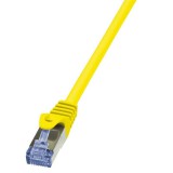 Logilink patch kábel Cat6A 10G S/FTP PIMF PrimeLine sárga 2m (CQ3057S)