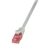 LogiLink RJ45/RJ45, 15 m hálózati kábel Szürke Cat6 U/UTP (UTP)