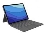 Logitech Combo Touch iPad 11" Pro US billentyűzetes tok szürke (920-010255)