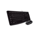 Logitech MK120 Desktop billentyűzet + egér (HU, USB, fekete)