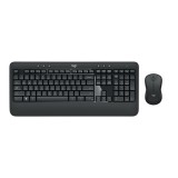 Logitech MK540 Advanced billentyűzet Vezeték nélküli RF QWERTZ Magyar Fekete, Fehér