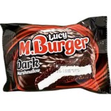 M. Burger 42G Dark Marshmallow - Étbevonóba mártott kakós keksz habcukor töltelékkel